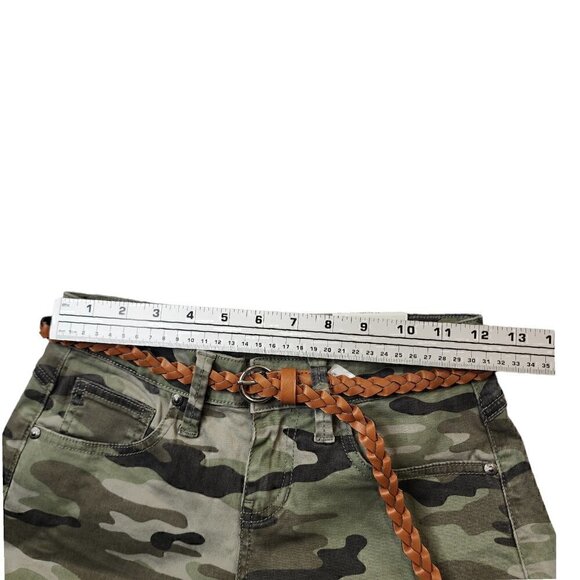 G by Guess Womens Fin Bermuda Short Camouflaged‎ Size 25 (2) - Picture 3 of 8